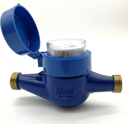 Vatnsmælir fyrir jákvæða tilfærslu